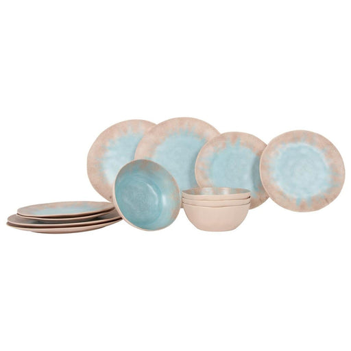 Gimex Stone Line Tableware Beige 12 Pieces Gimex - Dynamic Drive