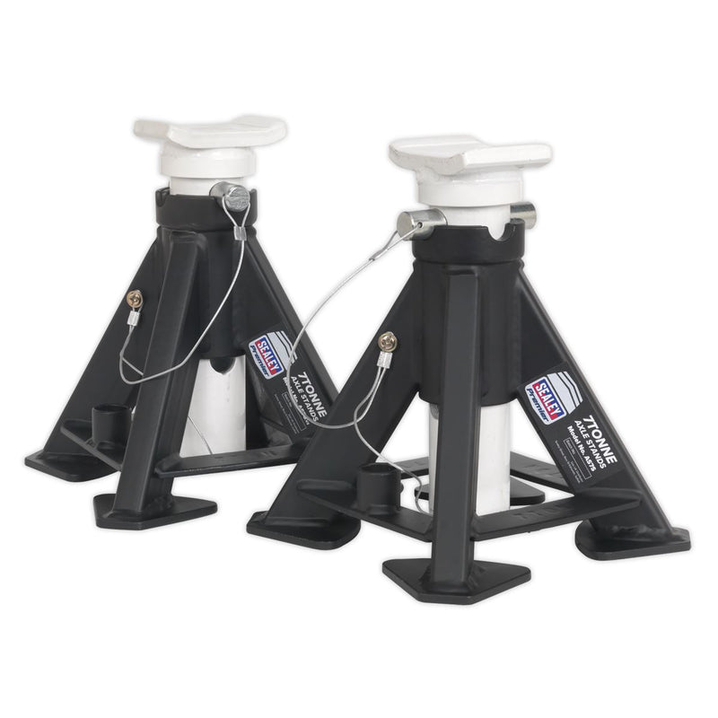 Sealey Short Axle Stands (Pair) 7 Tonne Capacity per Stand Sealey  - Dynamic Drive
