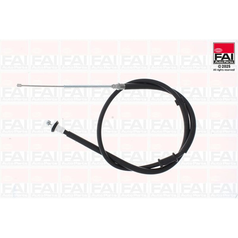 FAI Handbrake Cable Right Rear fits Fiat 500 2007 on 1.2 1.3