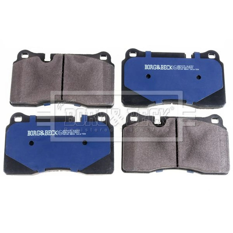 Borg & Beck Front & Rear Brake Discs & Pads fits VW Touareg 2002-2010 3.0 3.2