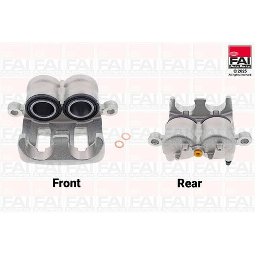 FAI Brake Caliper Assembly Front Right fits Mitsubishi Pajero 2000-2006