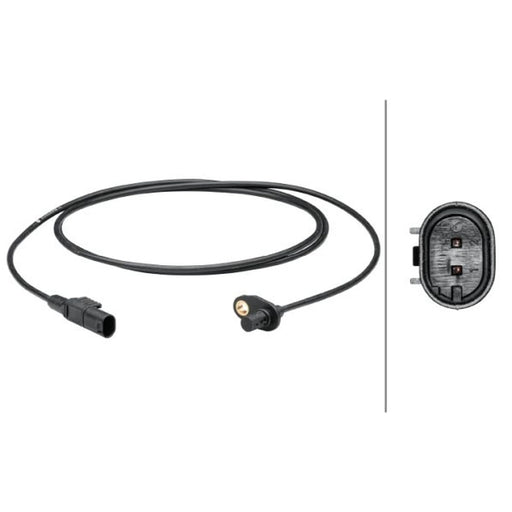 Hella ABS Wheel Speed Sensor Rear fits Mercedes-Benz Chassis 2006-2018