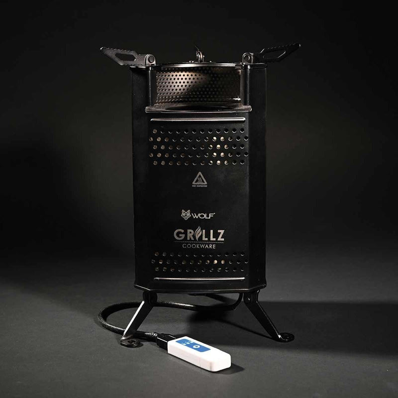 Wolf Outdoors Grillz Biomaster Stove with EVA Storage Case Wolf Outdoors - Dynamic Drive