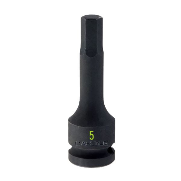 Carlyle Tools 3/8Dr 5mm Hex 60mm Long Impact Socket - image 1
