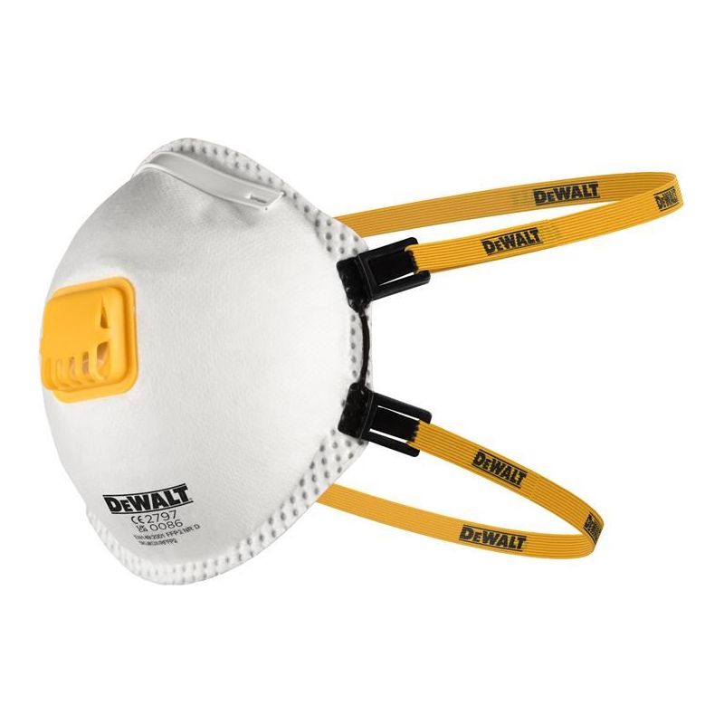 Dewalt Respiration FFP2 Disposable Respirator (10 Pack) DEWALT Respiration - Dynamic Drive