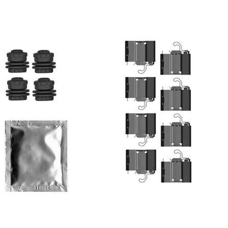 Mintex Brake Pad Accessory Fitting Kit Front fits Abarth 500E 2023 on