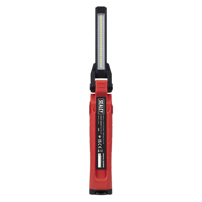 Sealey Rechargeable 360 Inspection Light 10W & 2 x 4W SMD LED - Red LED3605R Sealey - Dynamic Drive