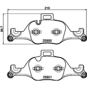 DON Front Brake Pad Set fits BMW 2 2022 on