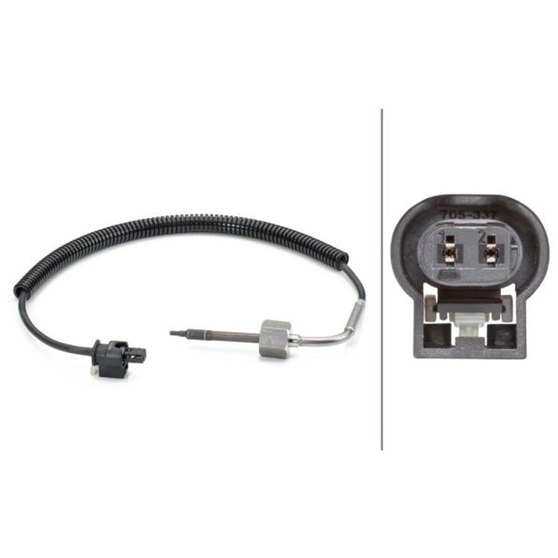 Hella Exhaust Gas Temperature Sensor before catalytic fits Mercedes-Benz C-Class