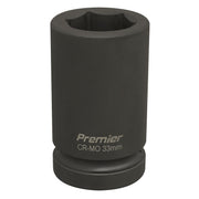 Sealey Impact Socket 33mm Deep 1"Sq Drive IS133D Sealey - Dynamic Drive