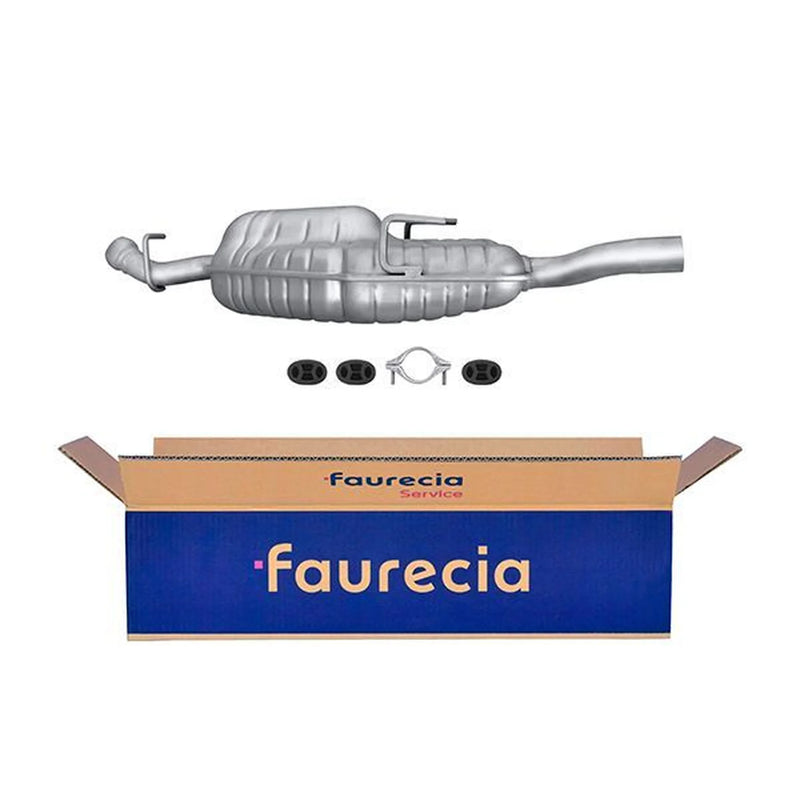 Hella End Silencer Rear fits Saab 9-3 1998-2003 2.0 2.3