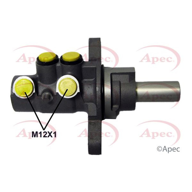 Apec Brake Master Cylinder Hydraulic Assembly fits Citroën C1 2005-2014 1.0 1.4