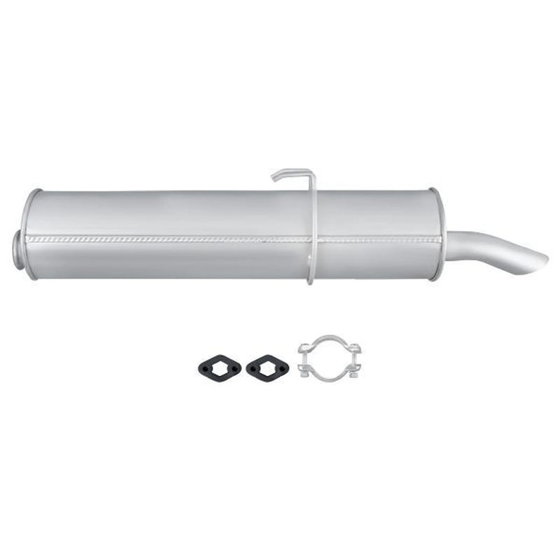 Hella End Silencer Rear fits Peugeot 405 1987-1992 1.8 1.9