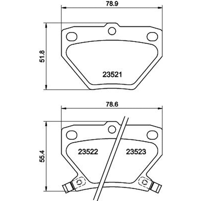 DON Front & Rear Brake Discs & Pads fits Toyota Celica 1999-2005 1.8