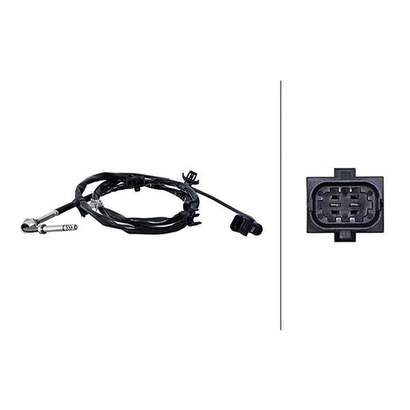 Hella Exhaust Gas Temperature Sensor after soot particulate f fits Opel Meriva B