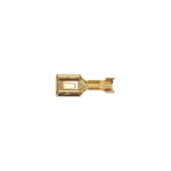 Connect 250 Type Connector Non Insulated Female Terminals 100pc 37407 Tool Connection - Dynamic Drive
