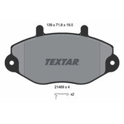 Textar Front Brake Pad Set 2146902