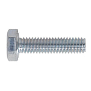 Sealey HT Setscrew M4 x 10mm 8.8 Zinc DIN 933 Pack of 50 SS410 Sealey  - Dynamic Drive