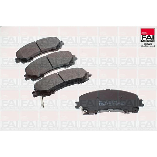 FAI Front Brake Pad Set fits Infiniti Q50 2013-2014 2.0
