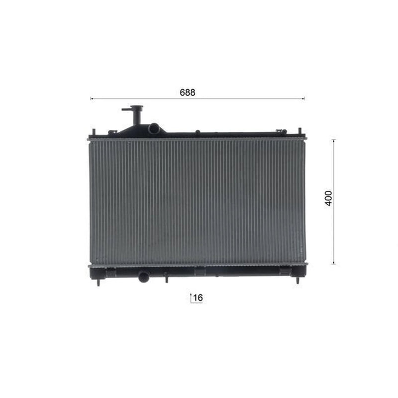 Mahle Engine Radiator fits Mitsubishi Outlander III 2012-2022 2.0 2.4