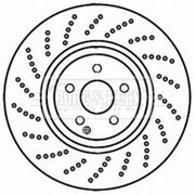 Borg & Beck Front / & Rear / Brake Discs & Pads fits Mercedes-Benz S-Class