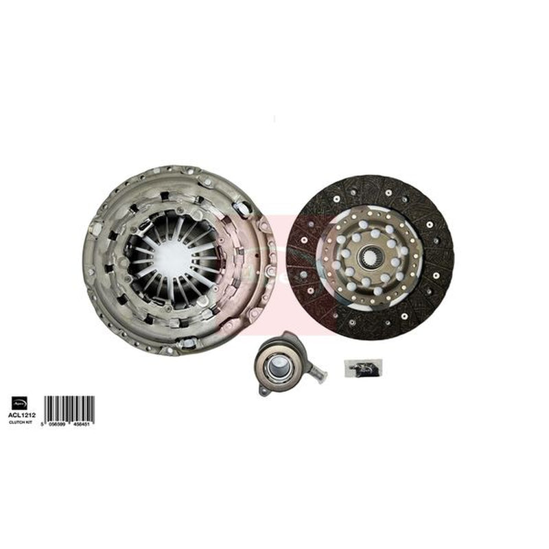 Apec Clutch Kit Set 3pc fits Volvo S60 II 2013-2018