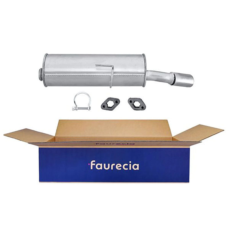 Hella End Silencer Rear fits Citroën Saxo 1996-2003 1.4