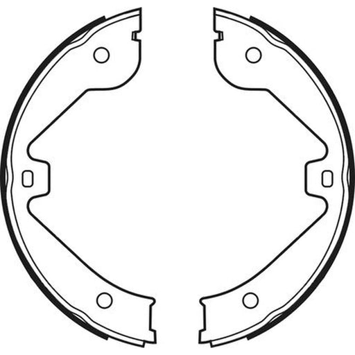 Abtex Brake Shoe Set Axle Kit ABS4091