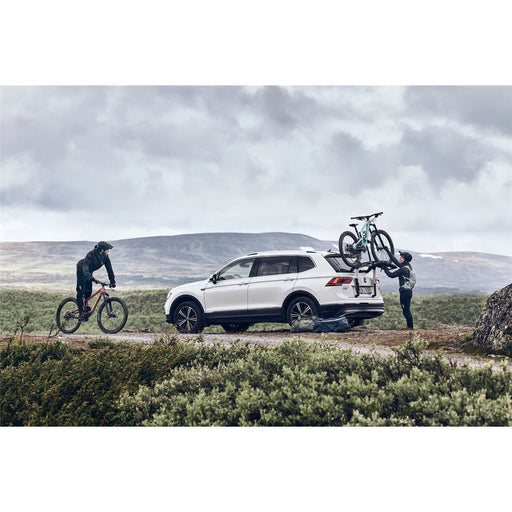 Thule Out Way Platform two-bike platform trunk bike rack black/aluminium Boot Bike Rack Thule - Bars 4 Cars