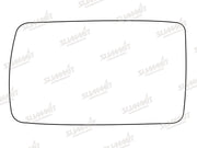 Summit Stick-On Anti Dazzle Mirror Glass fits Alfa 155 LHS Summit - Bars 4 Cars