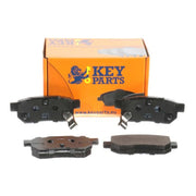 Key Parts Rear Brake Discs & Pads fits Honda Civic VI Fastback 1994-1997 1.6