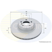 Comline Front & Rear Brake Discs & Pads fits BMW 3 2020 on