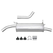Hella End Silencer Rear fits Renault Megane I Coach 1997-2003 1.9