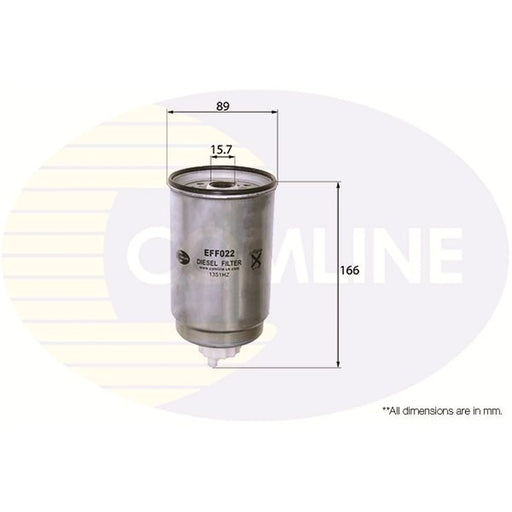 Comline Fuel Filter Element fits Ford Transit 1983-2000 2.5