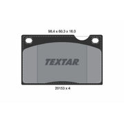 Textar Front Brake Pad Set 2015302