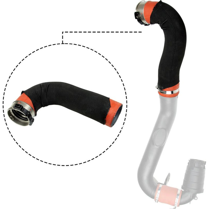 Gates Intercooler Turbo Charge Air Hose 350mm fits Opel Movano B 2010-2021 2.3