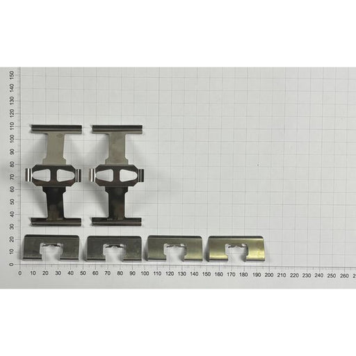 Abtex Brake Pad Accessory Fitting Kit Rear fits Honda Accord III 1985-1989 2.0