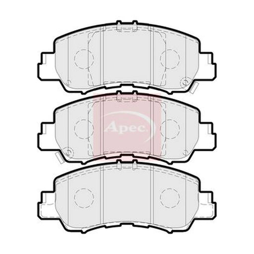 Apec Front Brake Pad Set PAD2321