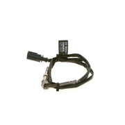 Bosch Exhaust Gas Temperature Sensor before exhaust turbocharger fits VW Golf VI