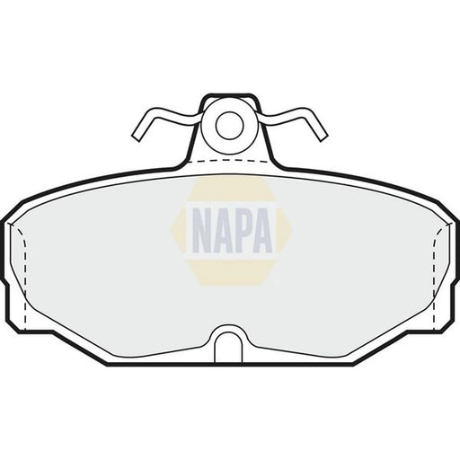 NAPA Rear Brake Pad Set NBP1849