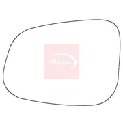 Apec Exterior Wing Mirror Glass Left fits Daimler Super Eight 2005-2009 4.2