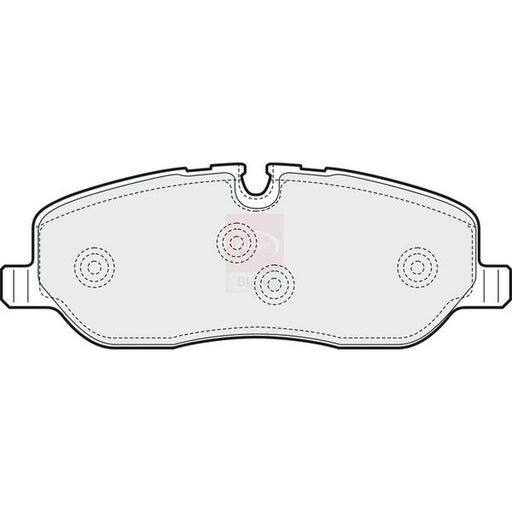Apec Front Brake Discs & Pads fits Land Rover Range Rover Sport I 2005-2013