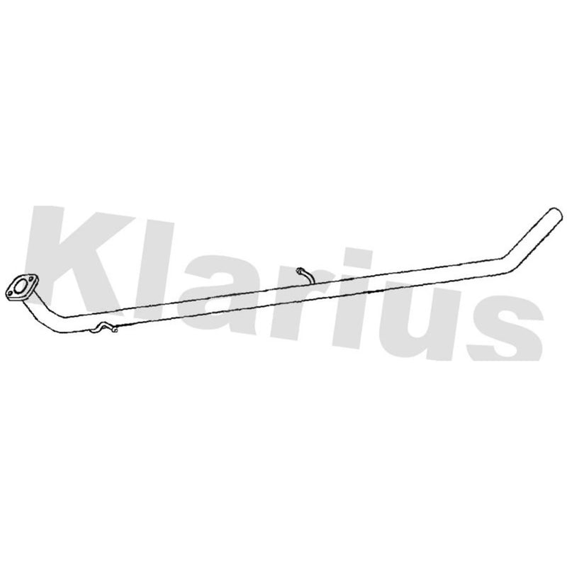Klarius Exhaust Pipe OD fits Opel Mokka / Mokka X 2015-2019 1.6