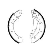 Mintex Brake Shoe Set Axle Kit fits Toyota Avensis 1997-2003 1.6 1.8 2.0