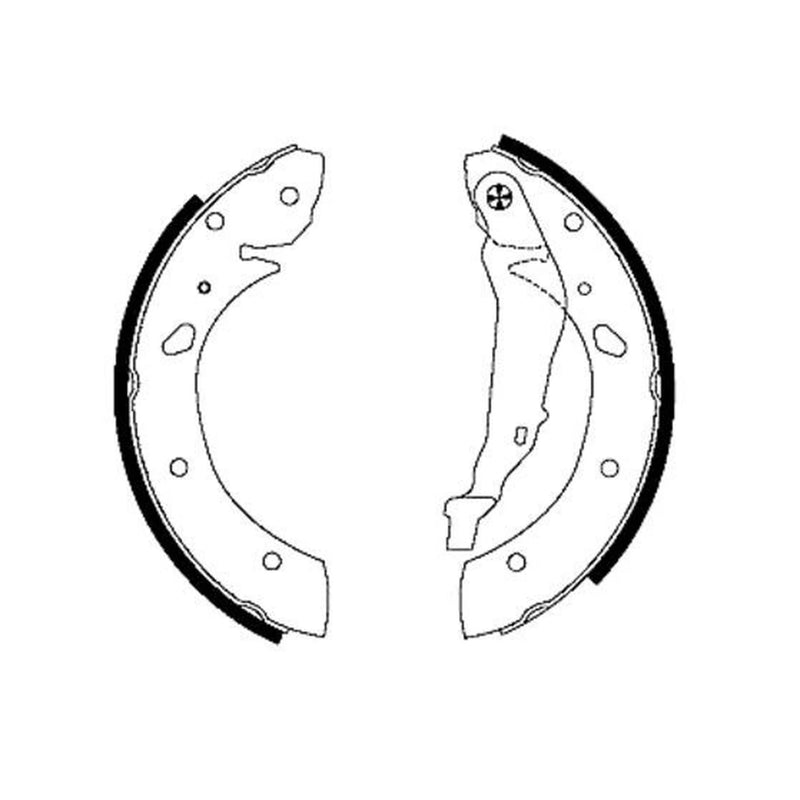 Mintex Brake Shoe Set Axle Kit fits Toyota Avensis 1997-2003 1.6 1.8 2.0