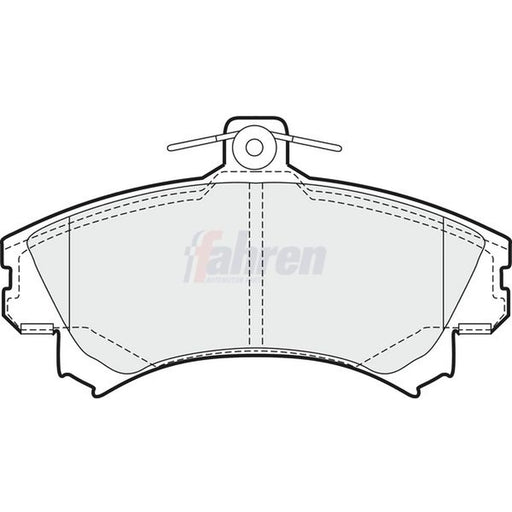 Fahren Front Brake Pad Set FBP3298