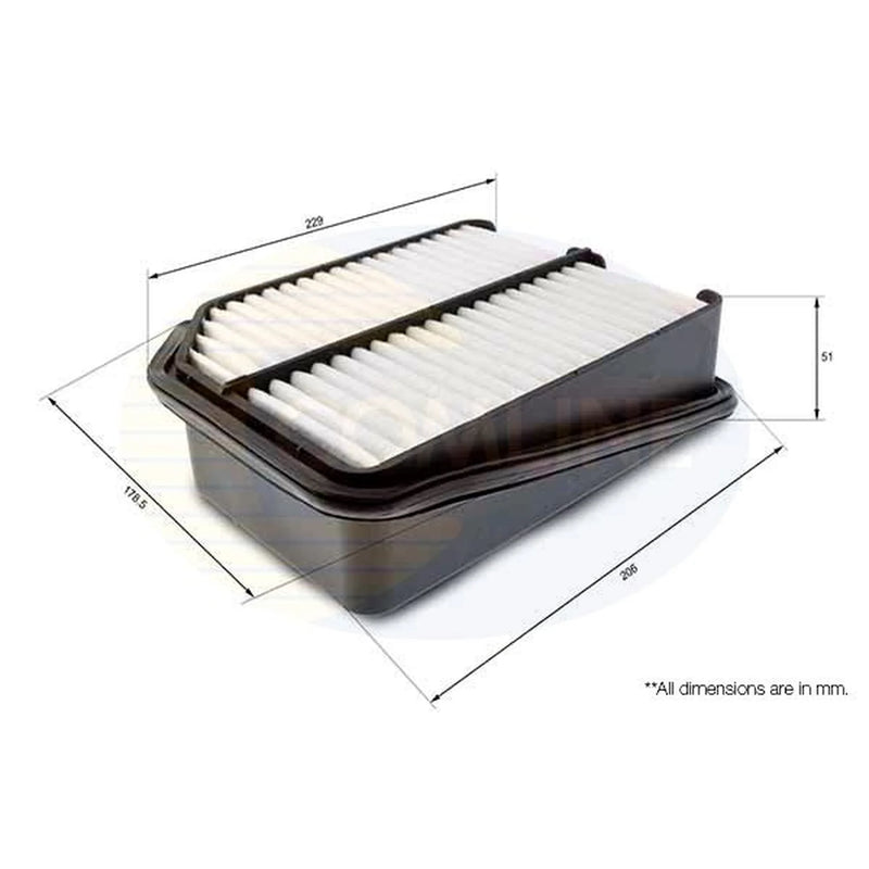 Comline Service Kit with Air, Oil & Cabin Filters fits Suzuki Grand Vitara II