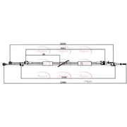Apec Manual Transmission Cable Pull fits Mercedes-Benz Sprinter 2-T 1995-2006