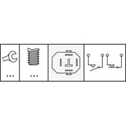 Hella Brake Light Switch fits Opel Combo Box Body/Mpv 2001 on 1.6 1.7