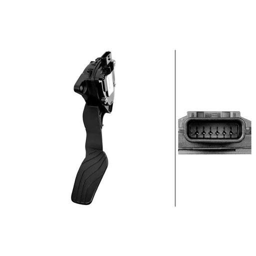 Hella Accelerator Pedal Position Sensor fits Nissan X-Trail III 2013-2014